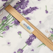 Bavlnené plátno PROVENCE LEVANDUĽA fialová, šírka 240cm