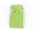 Bavlnené obliečky do detskej postieľky svetlo zelené