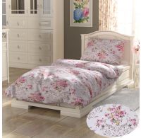 Klasické posteľné obliečky PROVENCE COLLECTION 140x200, 70x90cm CLER ružová