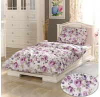 Klasické posteľné obliečky PROVENCE COLLECTION 140X200, 70x90cm Daniela fialová