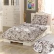 Klasické posteľné obliečky PROVENCE COLLECTION 140X200, 70x90cm Elena béžová