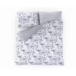 Bavlnené posteľné obliečky PROVENCE COLLECTION 140x200, 70x90cm MONTERA sivá