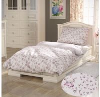 Bavlnené posteľné obliečky PROVENCE COLLECTION 140x200, 70x90cm ROSE fialové