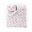 Bavlnené posteľné obliečky PROVENCE COLLECTION 140x200, 70x90cm ROSE fialové