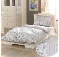 Bavlnené posteľné obliečky PROVENCE COLLECTION 140x200, 70x90cm VIENTO béžové