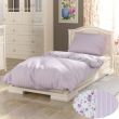 Bavlnené posteľné obliečky PROVENCE COLLECTION 140x200, 70x90cm VIENTO ružové