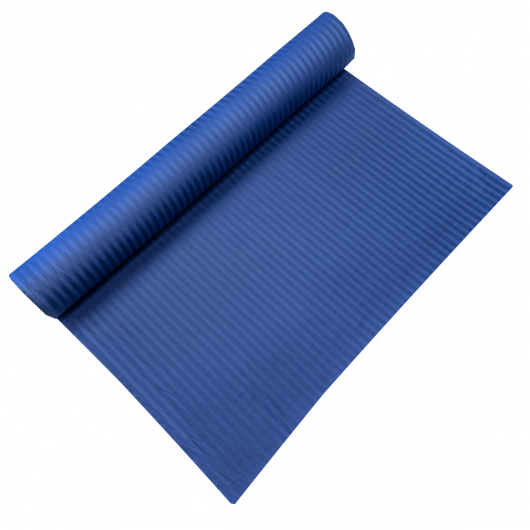 Bavlnený satén s prúžkom modrý, šírka 240cm