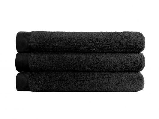 Froté uterák Klasik 50x100cm čierny