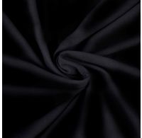 Jersey plachta jednolôžko 100x200cm čierna