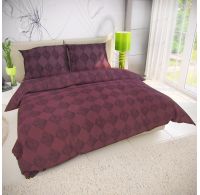 Klasické posteľné bavlnené obliečky AMETHYST 140x200, 70x90cm