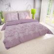 Klasické posteľné bavlnené obliečky BOVA fialová 140x200, 70x90cm