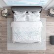 Klasické posteľné bavlnené obliečky DELUX 140x200, 70x90cm VICTORIA biela