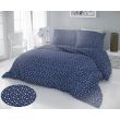 Klasické posteľné bavlnené obliečky DELUX 140x220, 70x90cm HVIEZDY modré