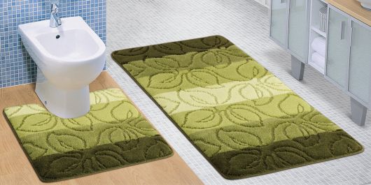 Kúpeľňová a WC predložka lipa zelená