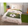 Predĺžené posteľné obliečky pre mladých 140x220, 70x90cm Fotbal