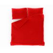 Saténové francúzske obliečky LUXURY COLLECTION červené 1 + 2, 240x200, 70x90cm