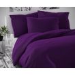 Saténové predĺžené postelné obliečk LUXURY COLLECTION tmavo fialové 140x220, 70x90cm